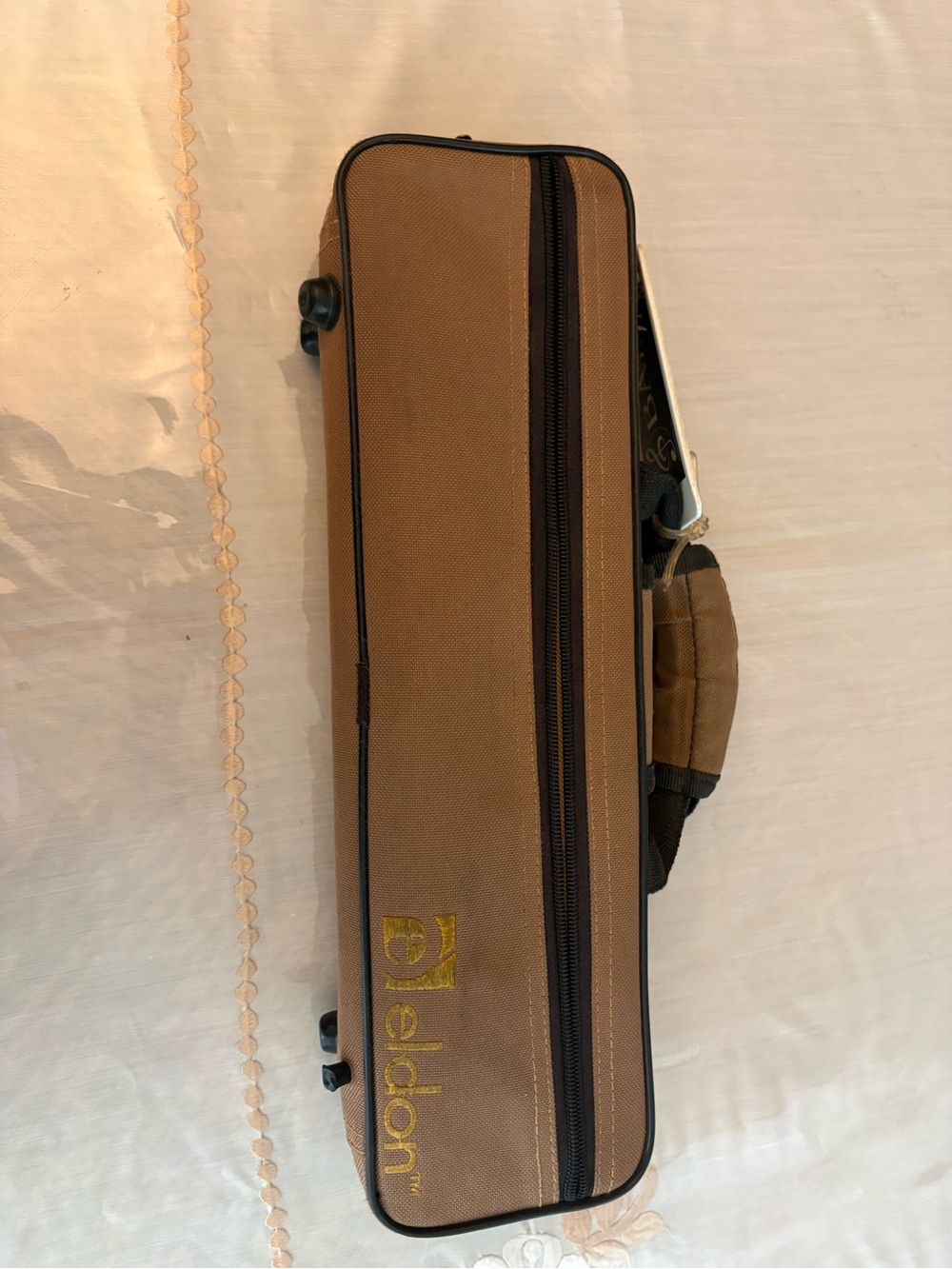 Silver Eldon Flute with Carrying Case and Cleaning Materials - Picture 5 of 5